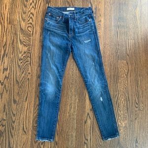 Madewell 9” High Rise Skinny Jeans